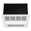VEVOR Bathroom Exhaust Fan with Light and Heater, 80-90-110 CFM 1500W Bathroom Vent, 1.5 Sones Low-Noise, Premium DC Motor Ceiling Fan for Laundry Room, Storage Room, Home Ventilation, White