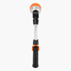 VEVOR Watering Wand, 15-Inch Heavy Duty Garden Hose Wand with 8 Spray Patterns & 180° Swivel Head, Long Hose Nozzle Sprayer with on/off Thumb Control, Ideal for Hanging Baskets, Shrubs, Garden, Lawn