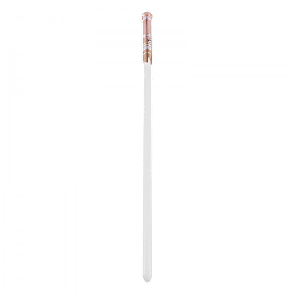 VEVOR Light Sword, Light up Sword with 12 RGB Colors, FX Sound and Realistic Handle, Rechargeable Light Up Sword Toy for Adults and Kids, Christmas Day, Halloween Cosplay, Birthday, Gold