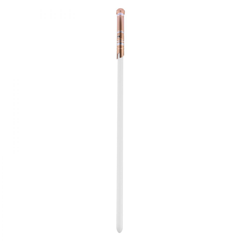 VEVOR Light Sword, Light up Sword with 12 RGB Colors, FX Sound and Realistic Handle, Rechargeable Light Up Sword Toy for Adults and Kids, Christmas Day, Halloween Cosplay, Birthday, Gold