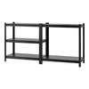 VEVOR Storage Shelves 5-Tier Adjustable Garage Shelving 2000 lbs Capacity, for Kitchen Pantry Basement Bathroom, 35.83" W x 17.99" D x 71.97" H, Heavy Duty Metal Utility Rack Shelf, Carbon Steel Frame