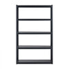 VEVOR Storage Shelves, 3000 lbs, 5 Tier Garage Storage Shelving, 18" D x 48" W x 78" H Adjustable Metal Shelves for Garage Shelves Utility Rack Shelf, Ideal for Kitchen, Warehouse, Basement, Black