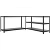 VEVOR Storage Shelves, 5-Tier Adjustable, 3000 lbs Capacity, Heavy Duty Garage Storage Shelving Unit, Metal Utility Rack Shelf, for Garage Workshop Warehouse Basement, 59.49" W x 20.55" D x 71.38" H