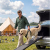VEVOR Dog Ramp for Car 63" L x 17" W Foldable Pet Ramp with Felt Surface, for SUV Car Truck Outdoor, 250 lbs Capacity, Extra Long and Wide Gentler Climb, Non-Slip Portable for Medium & Large Dogs