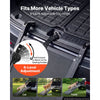 VEVOR Dog Ramp for Car 71" L x 20" W Foldable Pet Ramp Sandpaper Surface, for SUV Car Truck Outdoor, 250 lbs Capacity, Extra Long and Wide Gentler Climb, Non-Slip Portable for Medium & Large Dogs