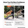 VEVOR Dog Ramp for Car 71" L x 17" W Foldable Pet Ramp Sandpaper Surface, for SUV Car Truck Outdoor, 250 lbs Capacity, Extra Long and Wide Gentler Climb, Non-Slip Portable for Medium & Large Dogs