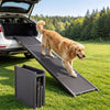 VEVOR Dog Ramp for Car 71" L x 17" W Foldable Pet Ramp Sandpaper Surface, for SUV Car Truck Outdoor, 250 lbs Capacity, Extra Long and Wide Gentler Climb, Non-Slip Portable for Medium & Large Dogs