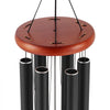 VEVOR Wind Chimes for Outside, 41 in, Deep Tone Wind Chimes with 6 Tubes, Unique Large Memorial Wind Chimes for Anniversary, Amazing Outdoor Decor for Your Patio, Porch, Garden and Backyard, Black