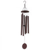 VEVOR Wind Chimes for Outside, 45 in, Deep Tone Wind Chimes with 6 Tubes, Unique Large Memorial Wind Chimes for Anniversary, Amazing Outdoor Decor for Your Patio, Porch, Garden and Backyard, Bronze