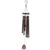 VEVOR Wind Chimes for Outside, 42", Deep Tone Wind Chimes with 6 Tubes, Unique Large Memorial Wind Chimes for Anniversary, Amazing Outdoor Decor for Your Patio, Porch, Garden and Backyard, Dark Brown