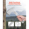 VEVOR Throwing Axes and Tomahawks, 3 Pack Hatchet Axes and 3 Pack Knives Throwing Products Set, Handle with Wrench and Bottle Opener, Stainless Steel, Black Nylon Sheath, for Recreation Competition