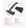 VEVOR Throwing Axes and Tomahawks, 3 Pack Axe Throwing Hatchet Set, Multi-Functional Handle with Wrench and Bottle Opener, Stainless Steel, with Black Nylon Sheath, for Recreation and Competition