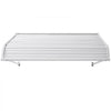 VEVOR Aluminum Awning 48 x 42 in, Durable Window Awning Door Canopy, Lightweight and Stable Aluminum Exterior Awnings Rain Snow Sunlight Protection for Door Entrance Windows Patio Porch