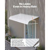 VEVOR Aluminum Awning 60 x 42 in, Durable Window Awning Door Canopy, Lightweight and Stable Aluminum Awnings for Doors Exterior Rain Snow Sunlight Protection for Door Entrance Windows Patio Porch