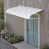 VEVOR Aluminum Awning 60 x 42 in, Durable Window Awning Door Canopy, Lightweight and Stable Aluminum Awnings for Doors Exterior Rain Snow Sunlight Protection for Door Entrance Windows Patio Porch
