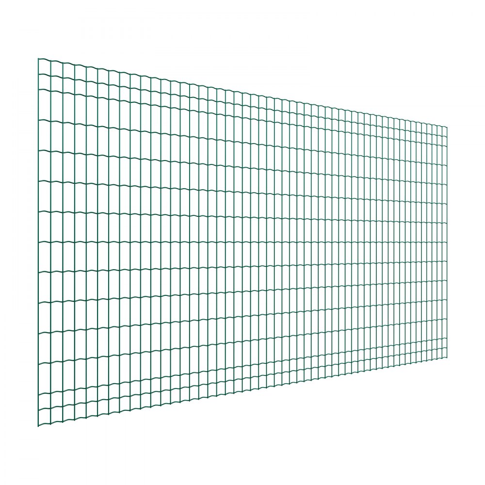 VEVOR Farm Fence, 47 x 984 in, 2 x 4 in Mesh 2.1mm Galvanized Steel Wire Fencing for Cattle, Hog & Sheep, Heavy Duty Vinyl Coated Livestock Fence for Animal Enclosures, Cage Wire, Garden Fences, Green