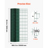 VEVOR Farm Fence, 39 x 984 in, 2 x 4 in Mesh 2.1mm Galvanized Steel Wire Fencing for Cattle, Hog & Sheep, Heavy Duty Vinyl Coated Livestock Fence for Animal Enclosures, Cage Wire, Garden Fences, Green