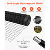 VEVOR Hardware Cloth 36 in x 25 ft, 2 x 3 in Mesh 16 Gauge Galvanized Wire Mesh Roll, Weather-Resistant Vinyl Coated Chicken Wire Fencing, Heavy Duty Welded Garden Plant Fencing for Rabbit Cage Snake