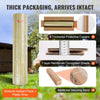 VEVOR Hardware Cloth, 48'' x 50' Galvanized Wire Mesh Roll, 19 Gauge Chicken Wire Fence Roll, Vinyl Coating Metal Wire Mesh for Chicken Coop Barrier, Rabbit Snake Fences, Poultry Enclosures