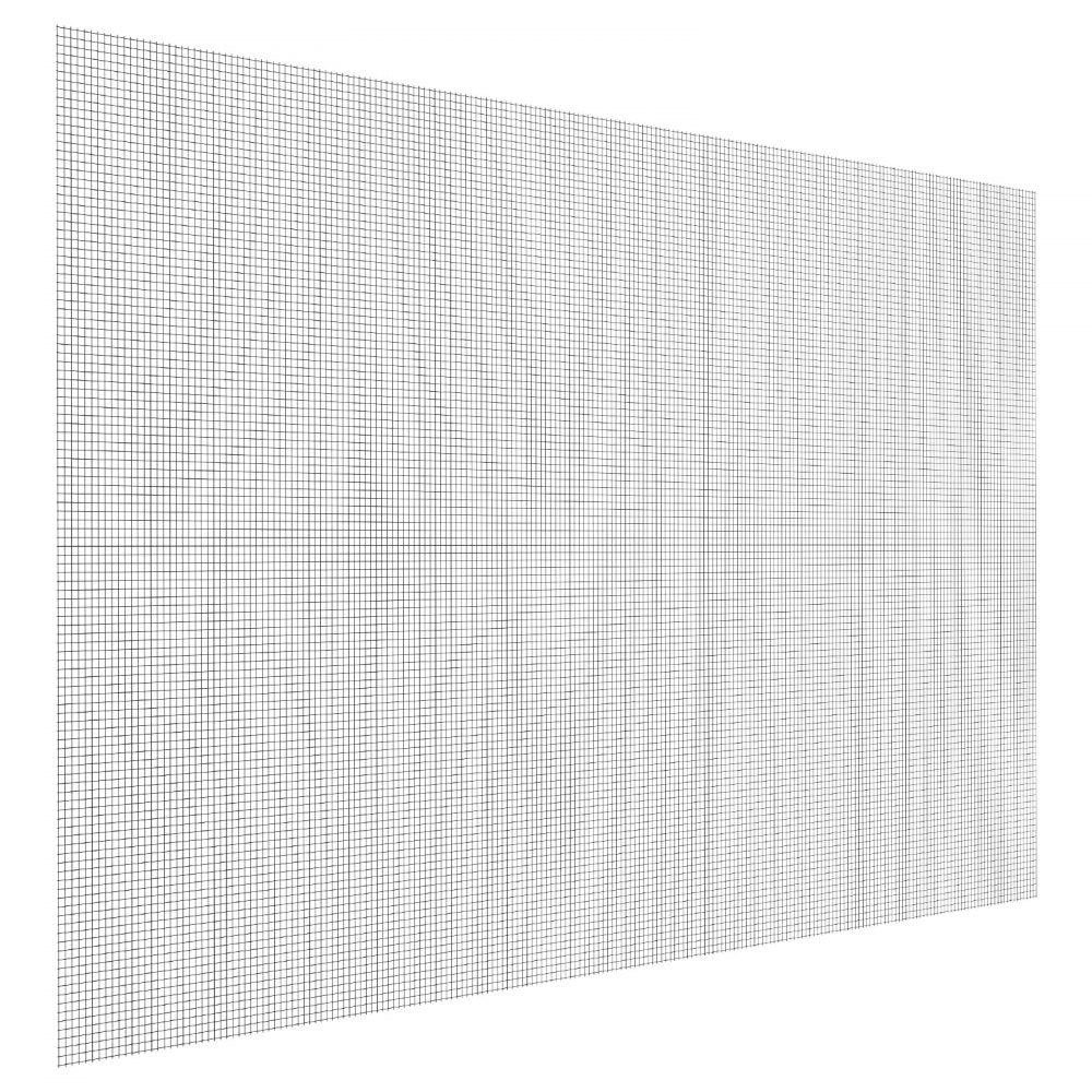 VEVOR Hardware Cloth 60 in x 50 ft, 1/2 in 19 Gauge Galvanized Wire Mesh Roll, Weather-Resistant Vinyl Coated Chicken Wire Fencing, Heavy Duty Welded Garden Plant Fencing for Rabbit Cage Snake Fence