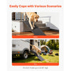 VEVOR Dog Ramp for Cars, 63" L x 17" W, Folding Pet Ramps for Medium & Large Dogs up to 250lbs, Pet Stair Ramp with Non-Slip Oxford Fabric Surface, Portable Outdoor Dog Car Ramps for SUV & Truck
