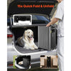 VEVOR Dog Ramp for Cars, 63" L x 17" W, Folding Pet Ramps for Medium & Large Dogs up to 250lbs, Pet Stair Ramp with Non-Slip Oxford Fabric Surface, Portable Outdoor Dog Car Ramps for SUV & Truck