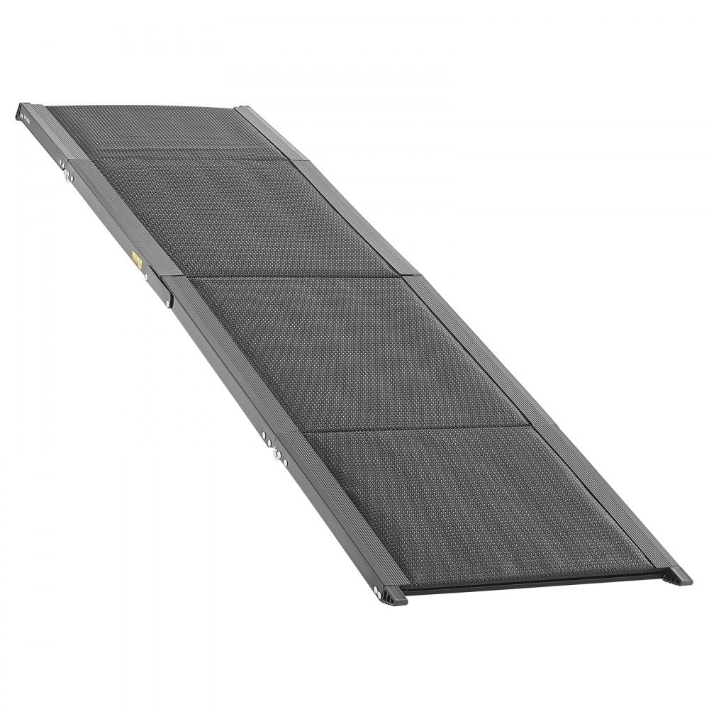 VEVOR Dog Ramp for Cars, 63" L x 17" W, Folding Pet Ramps for Medium & Large Dogs up to 250lbs, Pet Stair Ramp with Non-Slip Oxford Fabric Surface, Portable Outdoor Dog Car Ramps for SUV & Truck