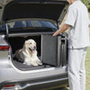 VEVOR Dog Ramp for Cars, 63" L x 17" W, Folding Pet Ramps for Medium & Large Dogs up to 250lbs, Pet Stair Ramp with Non-Slip Felt Rug Surface, Portable Outdoor Dog Car Ramps for SUV & Truck