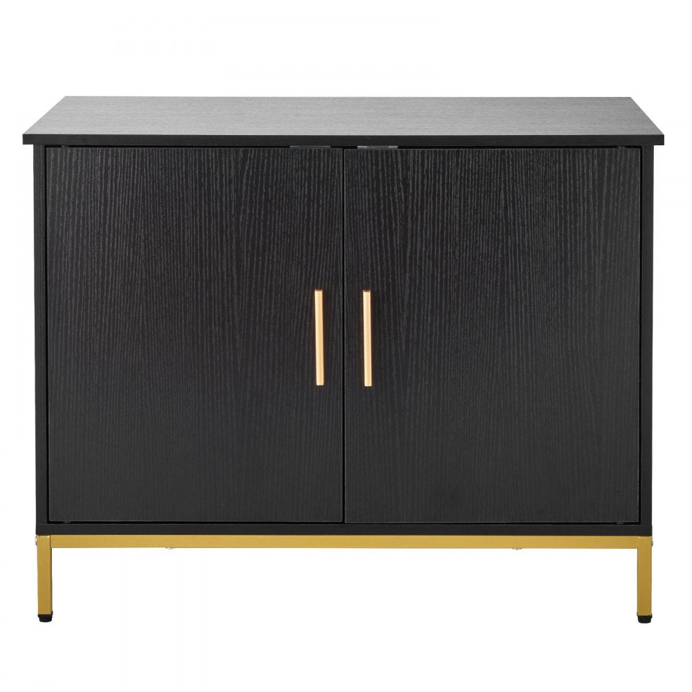 VEVOR Cat Litter Box Enclosure Furniture, 27.6 in Hidden Litter Box Cabinet with Metal Legs & Handle, Modern Style Cat Washroom House End Table, Fit Most of Litterbox, for Bedroom Living Room