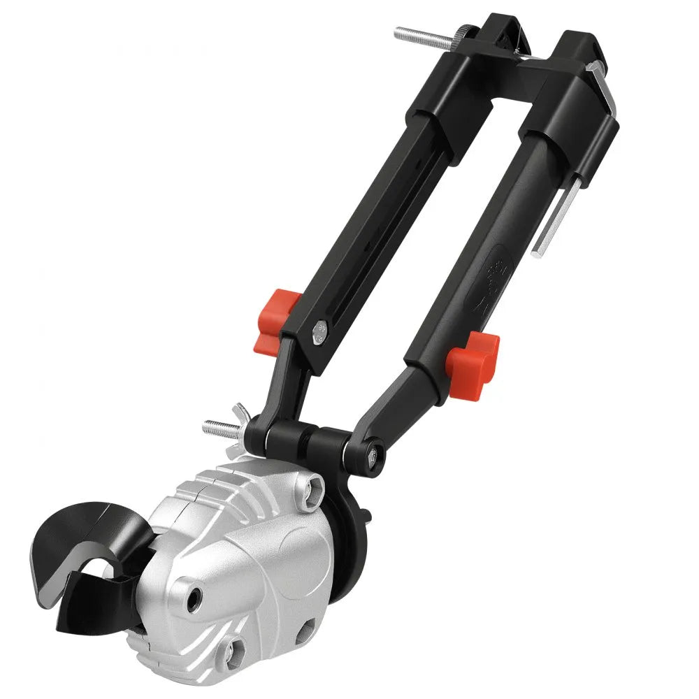VEVOR Metal Shear/Cutter Drill Attachment, Sheet Metal Cutter with 360-Degree Pivoting Head, Sharp Blades,Ideal for 18 GA Galvanized Steel, 20 GA Stainless Steel, Aluminum Plate, Plastic, Cardboard