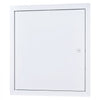 VEVOR Access Panel for Drywall, 13.3 x 13.3 in Galvanized Steel Access Door, Easy Install Hinged Service Panel with Screwdriver Latch, for Ceiling Plumbing Electrical, 12.4 x 12.4 in Cutout Size White