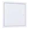 VEVOR Access Panel for Drywall, 13.3 x 13.3 in Galvanized Steel Access Door, Easy Install Hinged Service Panel with Screwdriver Latch, for Ceiling Plumbing Electrical, 12.4 x 12.4 in Cutout Size White
