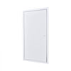 VEVOR Access Panel for Drywall, 25.3 x 13.3 in Galvanized Steel Access Door, Easy Install Hinged Service Panel with Screwdriver Latch, for Ceiling Plumbing Electrical, 12.4 x 24.4 in Cutout Size White