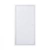 VEVOR Access Panel for Drywall, 25.3 x 13.3 in Galvanized Steel Access Door, Easy Install Hinged Service Panel with Screwdriver Latch, for Ceiling Plumbing Electrical, 12.4 x 24.4 in Cutout Size White