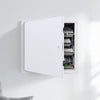 VEVOR Access Panel for Drywall, 15.2 x 15.2 in Galvanized Steel Access Door, Easy Install Hinged Service Panel with Screwdriver Latch, for Ceiling Plumbing Electrical, 14.4 x 14.4 in Cutout Size White
