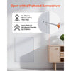VEVOR Access Panel for Drywall, 33.2 x 25.2 in Galvanized Steel Access Door, Easy Install Hinged Service Panel with Screwdriver Latch, for Ceiling Plumbing Electrical, 24.4 x 32.4 in Cutout Size White