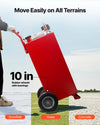 VEVOR fuel caddy mobility graphic (10 in rubber wheels)