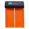 VEVOR Automatic Chicken Coop Door, Battery Powered Chicken Coop Door with Timer & Manual Setting, Anti-Pinch Security, Durable Aluminum Alloy, Chick Run Gate Opener with Waterproof Sealing, Orange