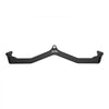 VEVOR LAT Pulldown Attachment, Cable Machine Rowing V-bar Attachment, Tricep Pull Down Bar, Back Strength Training Rubber Coated Handle Grip, Bicep Curl Tricep Lat Pulldown Bar for Home Gym Fitness