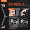 VEVOR LAT Pulldown Attachment, Cable Machine Rowing V-bar Attachment, Tricep Pull Down Bar, Back Strength Training Rubber Coated Handle Grip, Bicep Curl Tricep Lat Pulldown Bar for Home Gym Fitness