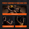 VEVOR LAT Pulldown Attachments, Cable Machine Rowing T-bar V-bar 5 Set, Tricep Pull Down Bar, Back Strength Training Rubber Coated Handle Grip, Bicep Curl Tricep Lat Pulldown Bar for Home Gym Fitness