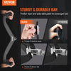 VEVOR LAT Pulldown Attachment, Cable Machine Rowing V-bar Attachment, Tricep Pull Down Bar, Back Strength Training Rubber Coated Handle Grip, Bicep Curl Tricep Lat Pulldown Bar for Home Gym Fitness