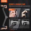 VEVOR LAT Pulldown Attachment, Cable Machine Rowing V-bar Attachment, Tricep Pull Down Bar, Back Strength Training Rubber Coated Handle Grip, Bicep Curl Tricep Lat Pulldown Bar for Home Gym Fitness