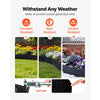 VEVOR Galvanized Steel Landscape Edging, 40 ft x 12 in Metal Edging for Landscaping with Gloves, Easy-to-Install Bendable Metal Strips, Heavy Duty Metal Garden Edge Border for Flower Bed, Yard Pathway