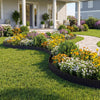 VEVOR Galvanized Steel Landscape Edging, 40 ft x 12 in Metal Edging for Landscaping with Gloves, Easy-to-Install Bendable Metal Strips, Heavy Duty Metal Garden Edge Border for Flower Bed, Yard Pathway