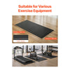 VEVOR Treadmill Mat for Carpet Floor, 1/4" Thick, 30" x 60" Exercise Equipment Mat for Treadmills, Stationary & Recumbent Bikes, High Density PVC Floor Protector, Waterproof and Non-slip for Home Gym