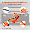 VEVOR Scissor Jack, 2.5 Ton/5512 lbs Scissor Car Jack, 3.7"-17.1" Lifting Range Scissor Lift Jack with Ratcheting Handle and L-Wrench, Portable Tire Jack for Cars Trucks Sedans MPVs