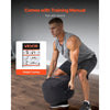 VEVOR Workout Sandbag, Heavy Duty Workout Power Bags with Handles, 100 lbs/45 kg Slam Bag for Fitness Strength Weight Training Cross-Training, Home Gym Exercise, Black (Unfilled)