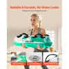 VEVOR Water Weights Aqua Bag, Large Aqua Bags for Workout, 50 lbs Adjustable Portable Stability Fitness & Full Body Exercise Equipment, for Strength Core and Balance Training, Home Gym Exercise, Clear