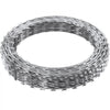 VEVOR Razor Wires, 98 ft Razor Barbed Wire, 2 Rolls Razor Wire Fencing Razor Fence, Razor Ribbon Barbed Wire Galvanized Razor Wire Fence, Rolls Razor for Garden